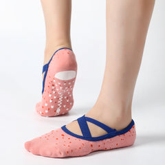 Coral Crush – Ankle Grip Socks