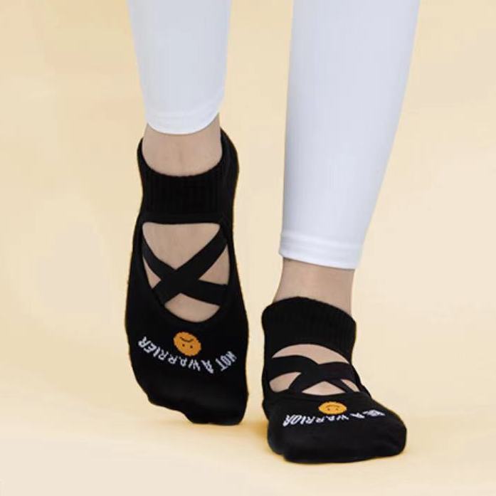 Ballet Non Slip Grip Sock in Black